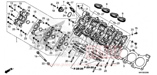 CYLINDER HEAD CBR1000SPN de 2022